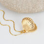 Personalised Silver Or Gold Plated Sea Shell Locket, thumbnail 4 of 7