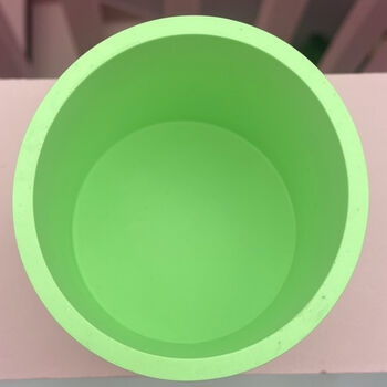 Neon Round Decorative Pot Green, 3 of 5