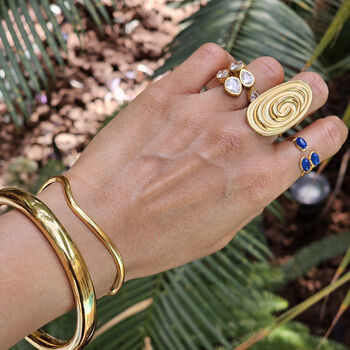 Oval Swirl Ring, 4 of 9