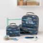 Personalised Set Of Three Shark Design Suitcases, thumbnail 1 of 6