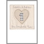 Personalised 1st Paper Wedding Anniversary Card, thumbnail 7 of 11