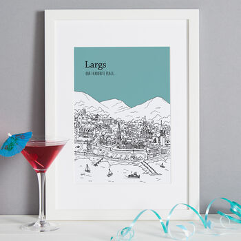 Personalised Largs Print, 7 of 11