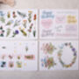 Diy Make Your Own Greeting Card Making Kit With Meadow Flowers, thumbnail 7 of 9