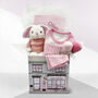 Personalised Little Love Snuggle Hamper, Pink, thumbnail 1 of 9