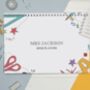 Personalised Teacher A4 Desk Planner, thumbnail 2 of 4