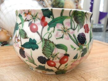 Open Sugar Bowl In Hedgerow Design, 7 of 7