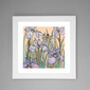 'Dragonfly And Bearded Iris' Print, thumbnail 2 of 3