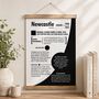 Personalised 70th Birthday Gift Birth Year Print For Football Fans, thumbnail 5 of 11