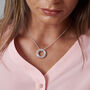 70th Birthday Seven Rings For Seven Decades Necklace, thumbnail 3 of 9