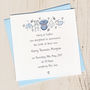 Pack Of Personalised Birth Announcement Cards, thumbnail 2 of 2