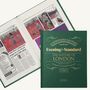 History Of London Personalised Londonder Gift Newspaper Book, thumbnail 1 of 10