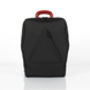 Barbican Black Unisex Leather Backpack, thumbnail 2 of 8