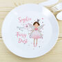 Personalised Fairy Princess Plastic Plate, thumbnail 1 of 4