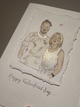 A5 Personalised Valentines Day Illustrated Card, 8 of 12