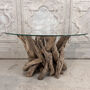 Round Driftwood Coffee Table 40cm High, thumbnail 1 of 4