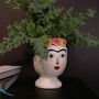 Frida Face Vase Planter, thumbnail 3 of 4