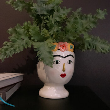 Frida Face Vase Planter, 3 of 4