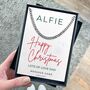 Stainless Steel Christmas Necklace Gift For Him, thumbnail 3 of 8
