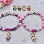 Personalised Bee/Owl Charm Bracelet, thumbnail 4 of 10