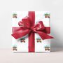 Premium Quality Coming Home For Christmas Car Gift Wrapping Paper, Superior Thickness, thumbnail 6 of 7