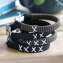 Men's Personalised 'Kiss' Woven Cord Bracelet, thumbnail 4 of 12