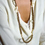 Long Baroque Pearl Necklace. Free UK Delivery, thumbnail 4 of 7