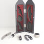 The Five Piece Personalised Wine Bottle Bar Set, thumbnail 7 of 10