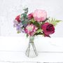Large Luxury Peony Bouquet In Pinks And Purples, thumbnail 3 of 7