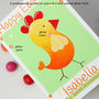 Personalised Chicken First Easter Card, thumbnail 4 of 6