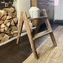 Vintage Wooden Step Stool Ladder, thumbnail 5 of 7