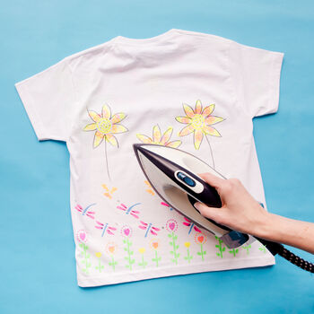 Dinosaur Children’s T Shirt Painting Fabric Stencil Kit, 9 of 10