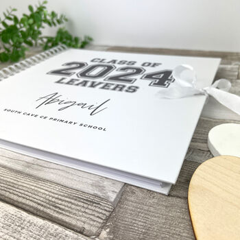 Personalised 'Class Of 2025' Leavers Scrapbook / Signing Book, 4 of 6