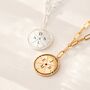 Engravable Compass Necklace, thumbnail 4 of 9