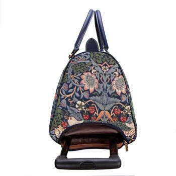 William Morris Strawberry Thief Holdall+Gift Sling Bag, 7 of 12