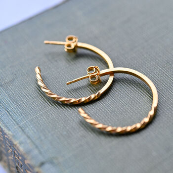 Modern Twisted Hoops, 2 of 6