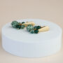 Green Bead Dangle Clip On Earrings, thumbnail 2 of 3