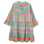 Aztec Short Neon Summer Dress, thumbnail 7 of 8