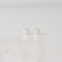 Sterling Silver Bee Stud Earrings, Gifts For Her, thumbnail 4 of 12
