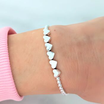 Silver Plated Milestone Birthday Bracelet In Various Ages, 3 of 10