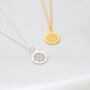 21st Birthday Gift For Her, Compass Travel Necklace, thumbnail 2 of 4