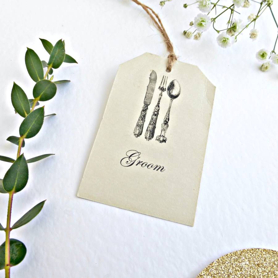 Vintage Place Cards 3