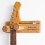 Personalised Guitar Hanger Non Symmetrical Head Stock, thumbnail 2 of 6