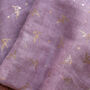 Swooping Swallows Foil Scarf Gift, thumbnail 5 of 10
