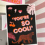 'You're So Cool' Illustrated Print, thumbnail 1 of 2