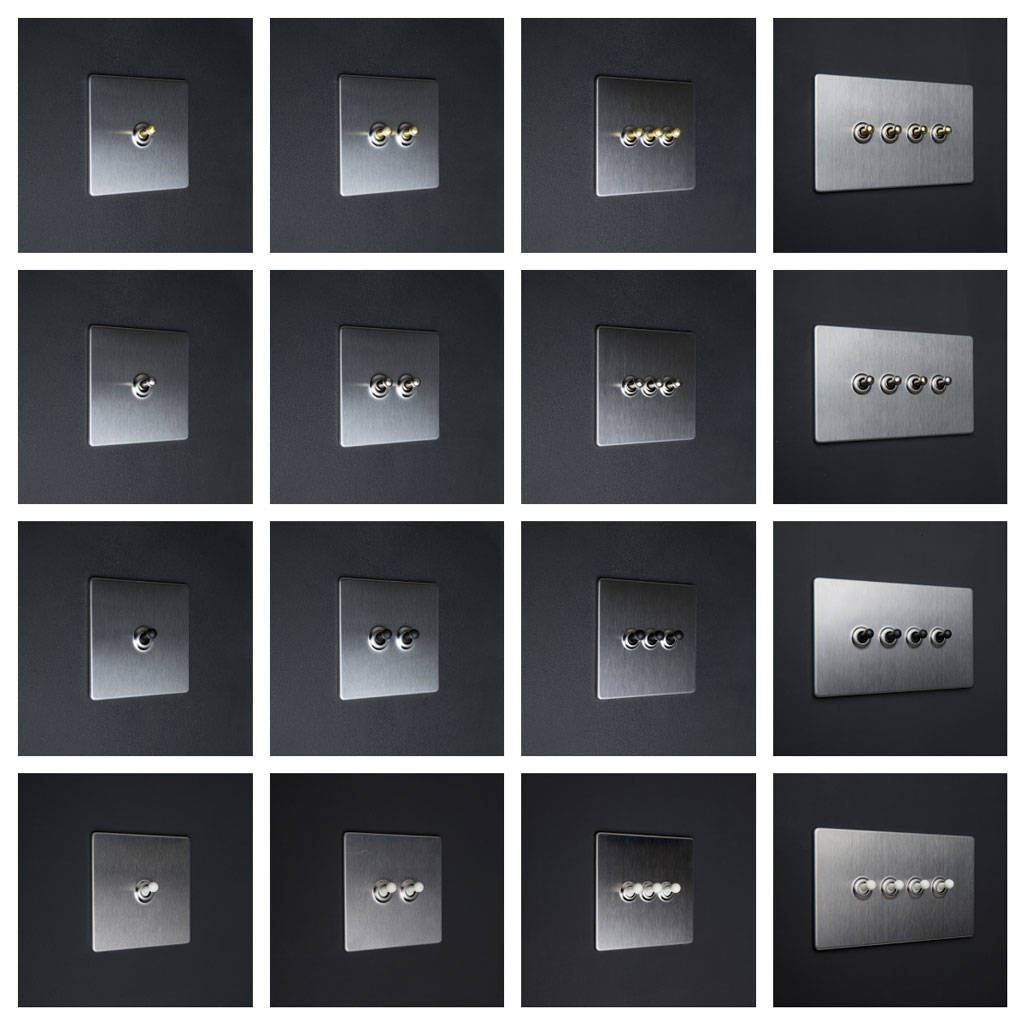 Design Your Own Toggle Light Switches By Dowsing