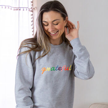 Grateful Embroidered Sweatshirt, 3 of 3