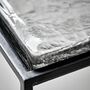 Stak Handmade Glass Top Side Table, thumbnail 2 of 6