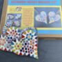 Child’s Mosaic Friendship Hearts Craft Kit, thumbnail 3 of 3