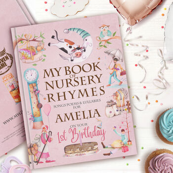 1st Birthday Book Of Nursery Rhymes And Poems, 2 of 11