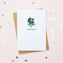 Forget Me Not Thinking Of You Card, thumbnail 2 of 2